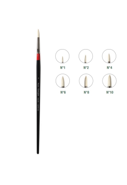 Pincel Natural Redondo Georgian G24 Nº8 Daler Rowney